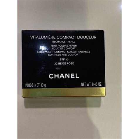 chanel vitalumiere compact douceur 20 beige refill|Chanel vitalumiere liquid foundation.